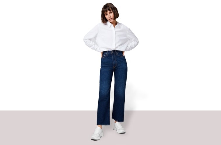 Áo sơ mi nữ trắng từ Levi's