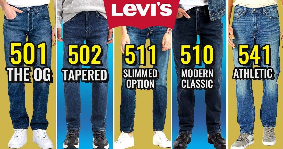 Hướng dẫn chọn size thời trang Levi's chuẩn quốc tế