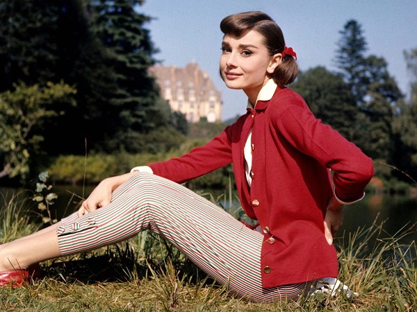 Quần Capri là một trong những món đồ yêu thích của cố minh tinh Audrey Hepburn.