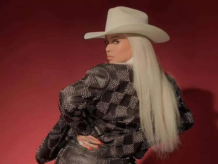 Beyoncé cùng phong cách Cowboy tại Grammys 2024. 