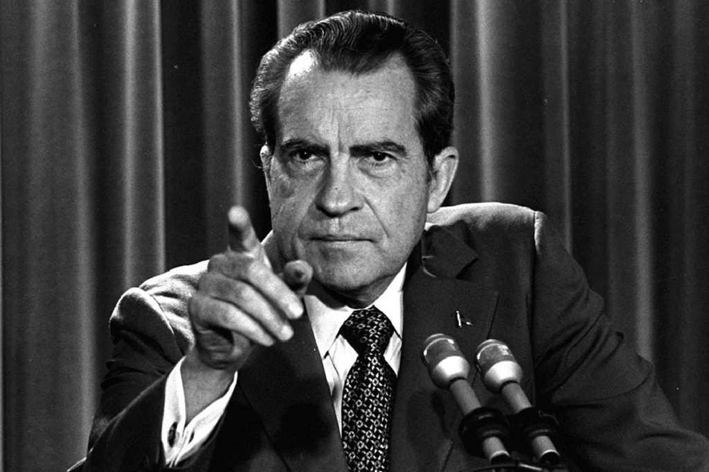 Tổng thống Richard Nixon, người đã biến ngày của Cha thành ngày lễ toàn quốc sau nhiều thập kỷ.