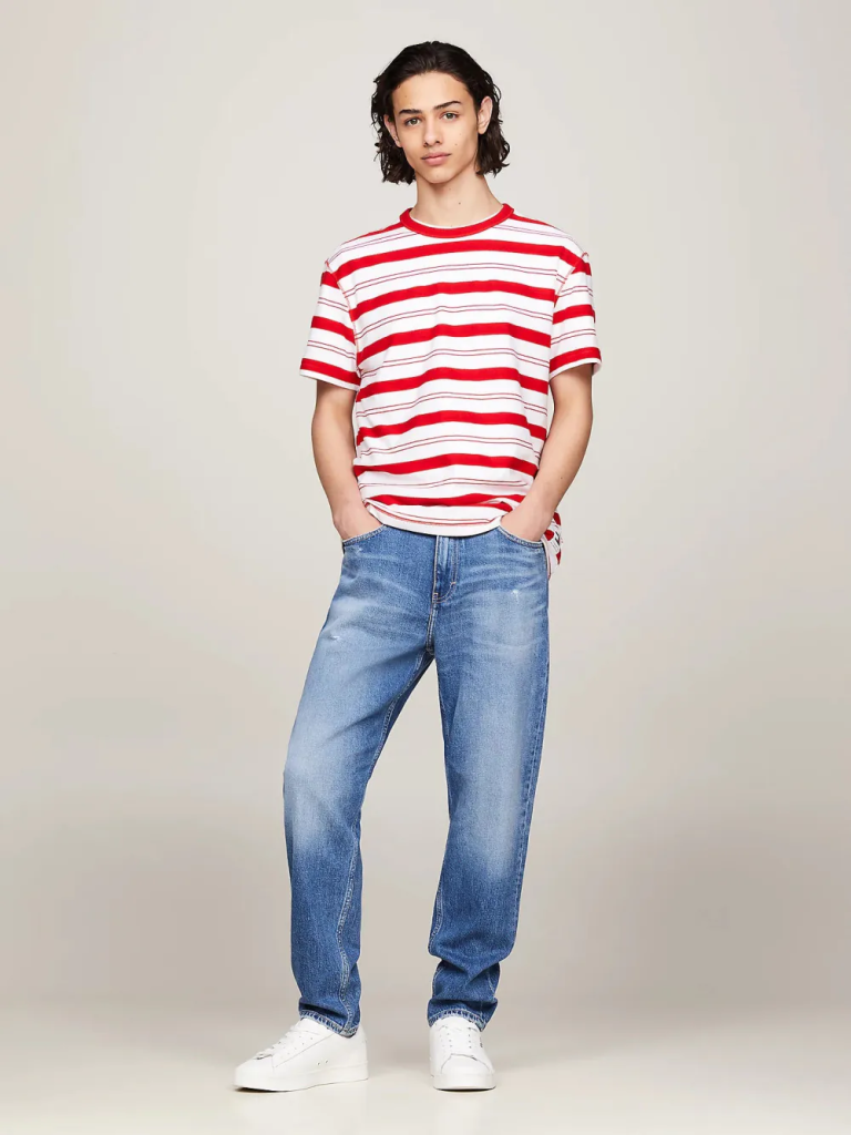 Quần Jeans Nam Isaac Relaxed Tapered BH61 TOMMY JEANS 